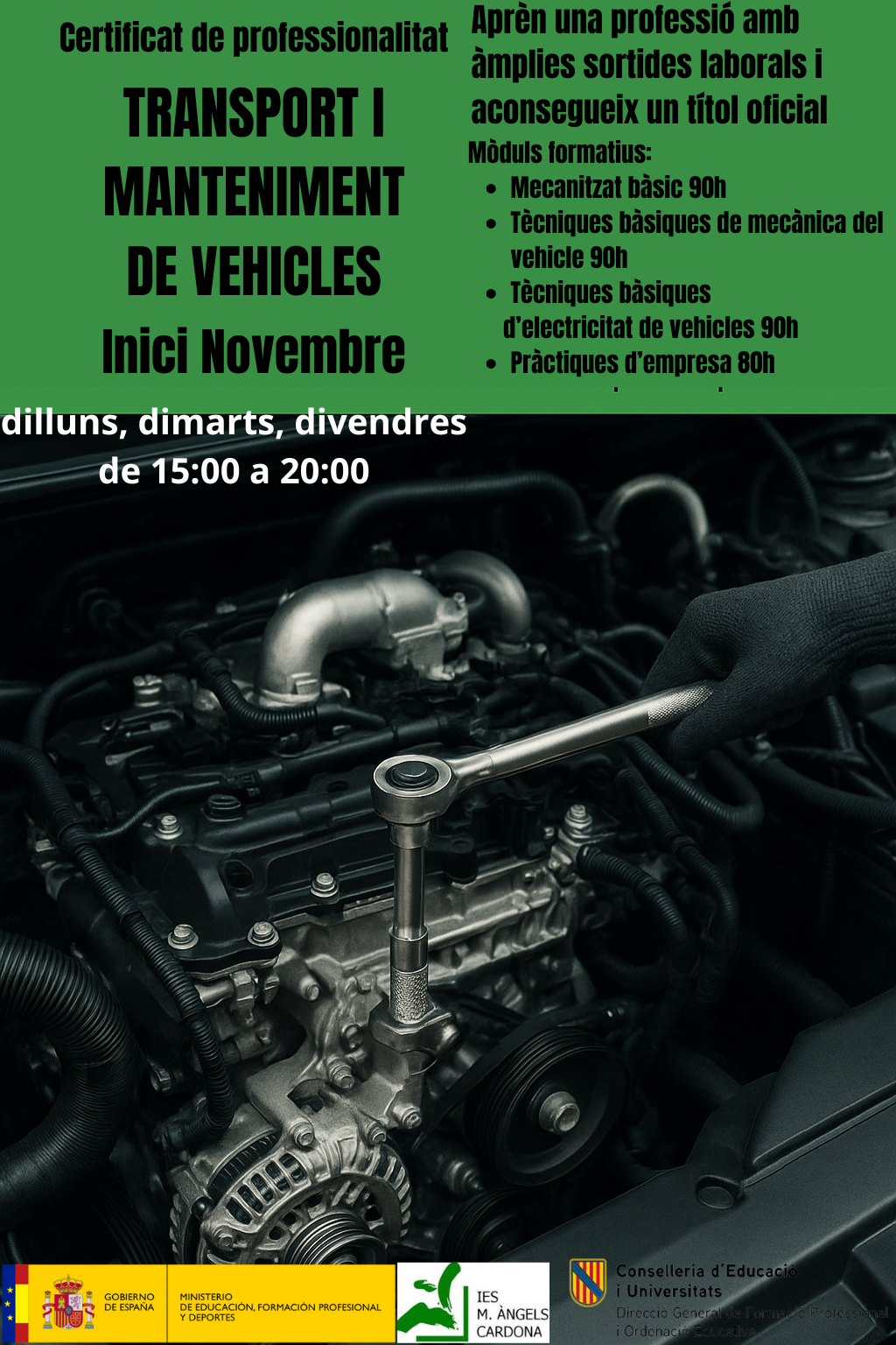 cartel mecànica